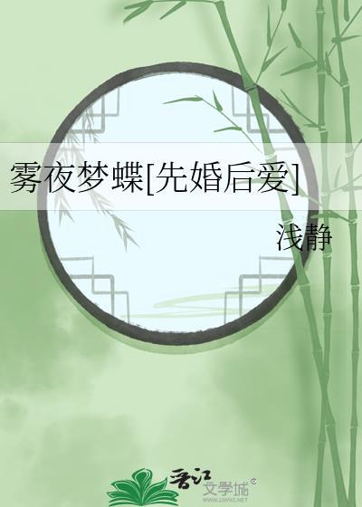 雾夜梦蝶[先婚后爱]